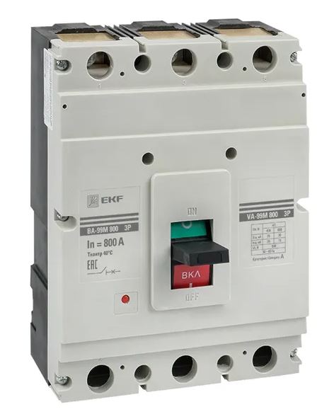ВА-99М 800/800А 3P 10In 50кА (mccb99-800-800m)