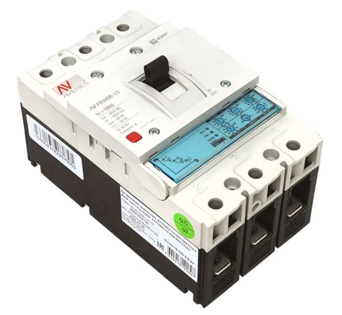 AV-POWER-1/3 100А 50кА ETU2.0 (mccb-13-100-2.0-av)
