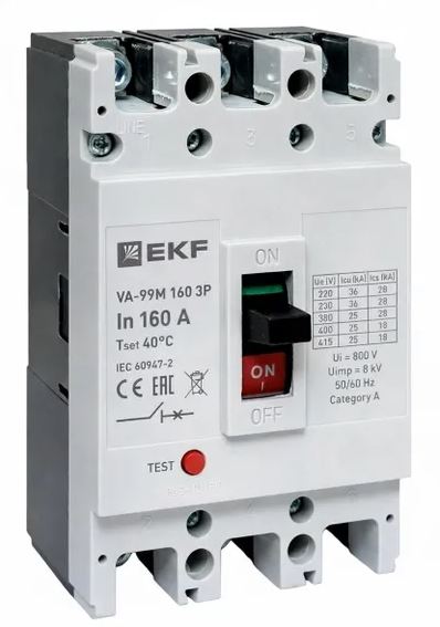 ВА-99М 160/160А 3P 10In 35кА (mccb99-160-160m)