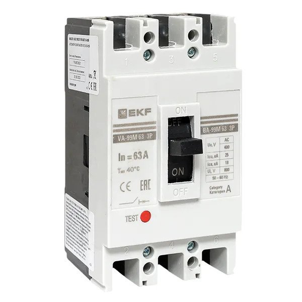 ВА-99М 63/63А 3P 25кА (mccb99-63-63m)