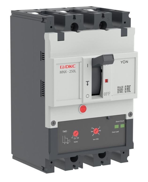 YON pro MNX250L 3P 200A 70kA при AC415V расц. TMD (MNX250L3PTMD0200)