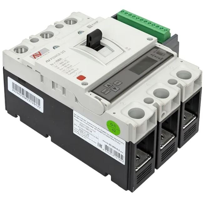 AV-POWER-2/3 250А 50кА ETU6.2 (mccb-23-250-6.2-av)