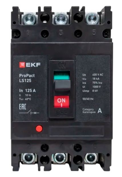 LS125 18кА 3P 125А ProPact (mccb-125-18-3-125-ls)