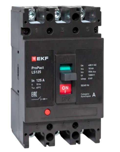 LS125 18кА 3P 125А ProPact (mccb-125-18-3-125-ls)