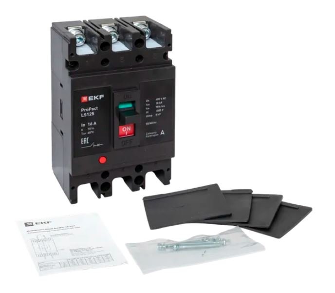 LS125 18кА 3P 16А ProPact (mccb-125-18-3-16-ls)