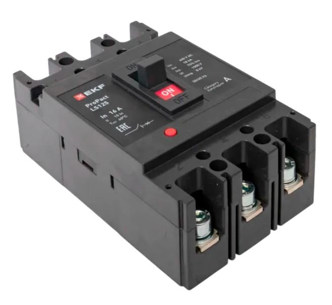 LS125 18кА 3P 16А ProPact (mccb-125-18-3-16-ls)