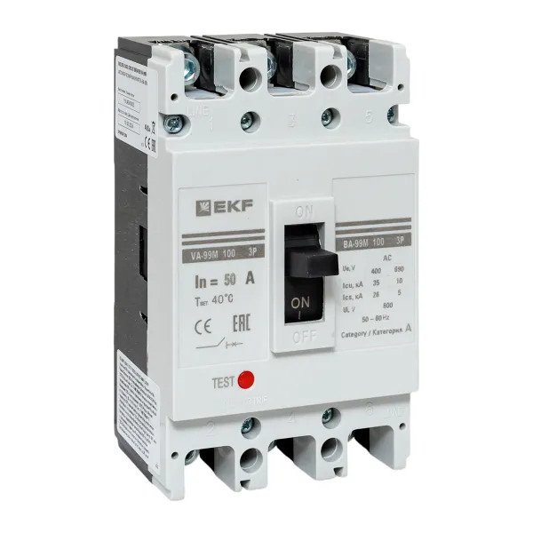 ВА-99М 100/50А 3P 35кА (mccb99-100-50m)