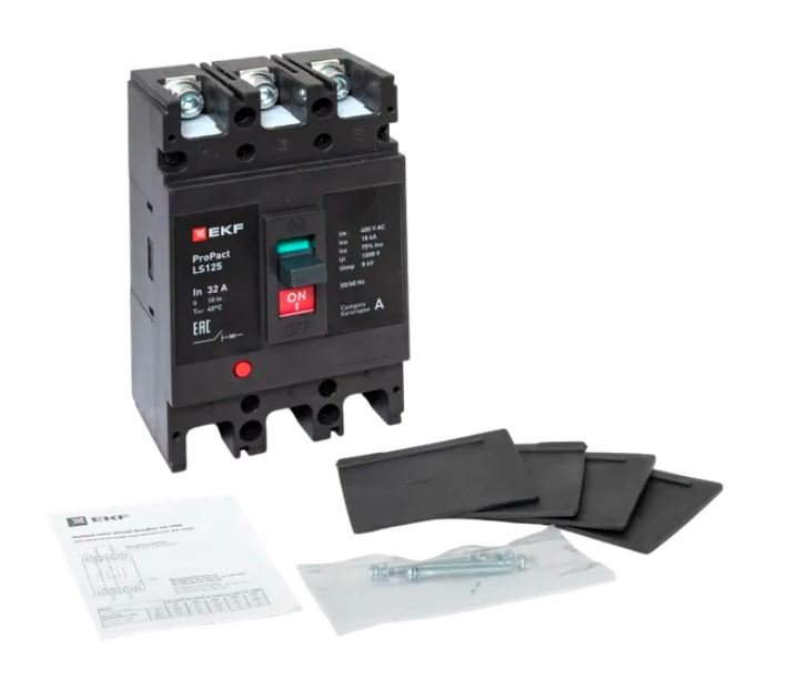 LS125 18кА 3P 32А ProPact (mccb-125-18-3-32-ls)