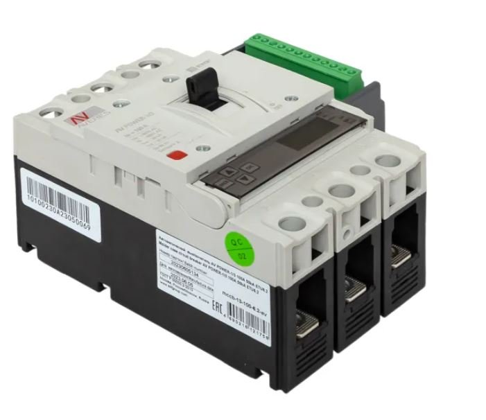 AV-POWER-1/3 100А 50кА ETU6.2 (mccb-13-100-6.2-av)