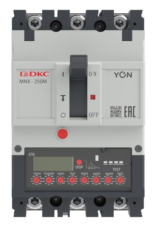 YON pro MNX250M 3P 250A 100kA при AC415V расц. ETE (MNX250M3PETE0250)