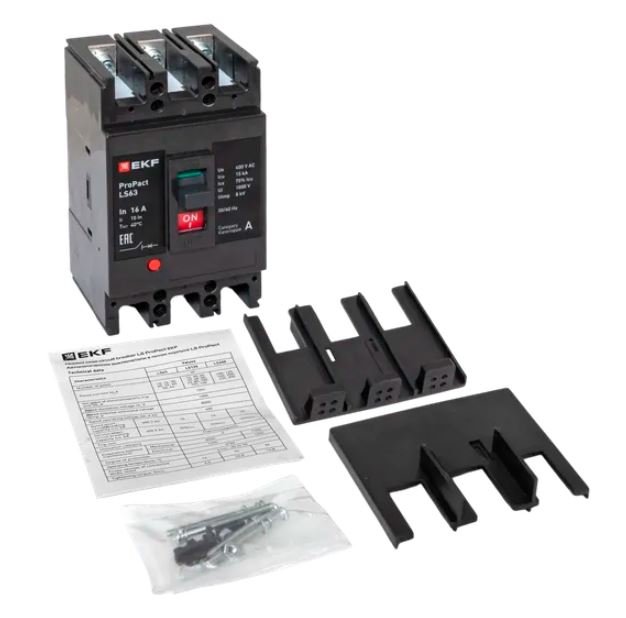 LS63 15кА 3P 16А ProPact (mccb-63-15-3-16-ls)
