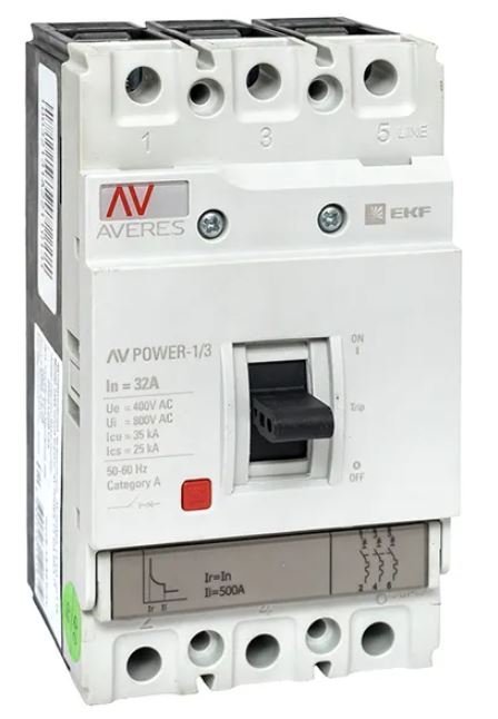 AV-POWER-1/3 32А 35кА TR (mccb-13-32-TR-av)