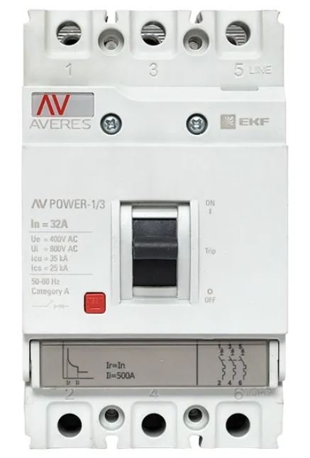 AV-POWER-1/3 32А 35кА TR (mccb-13-32-TR-av)