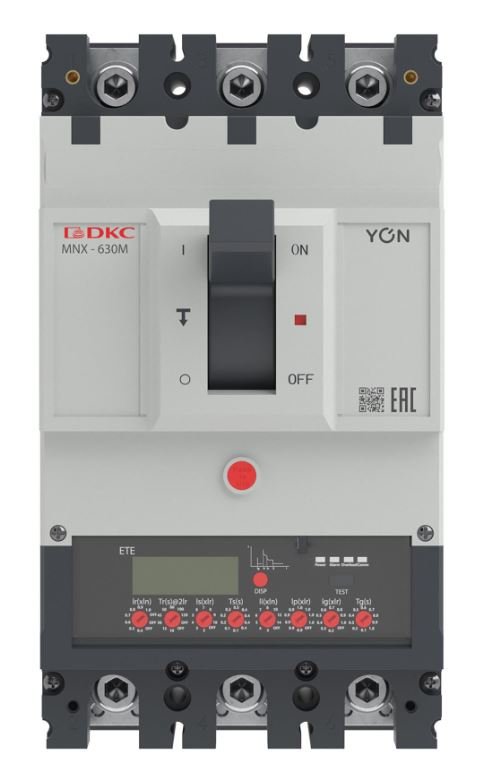 YON pro MNX630M 3P 630A 100kA при AC415V расц. ETE (MNX630M3PETE0630)