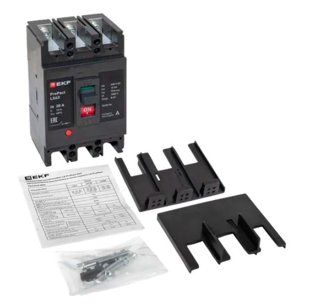 LS63 15кА 3P 20А ProPact (mccb-63-15-3-20-ls)