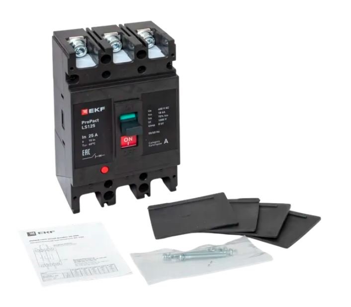 LS125 18кА 3P 25А ProPact (mccb-125-18-3-25-ls)