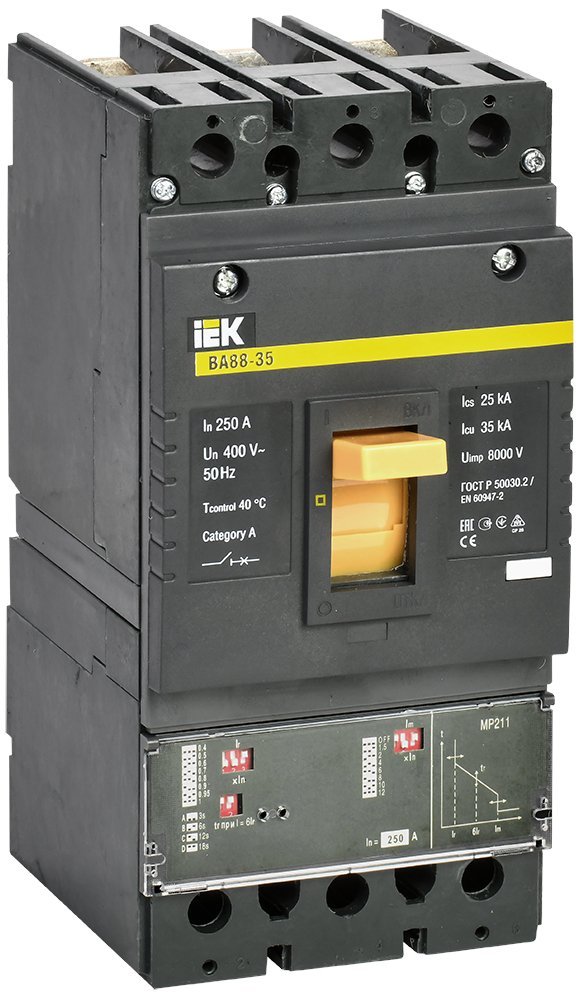 ВА88-35 3Р 250А 35кА MP 211 (SVA31-3-0250)