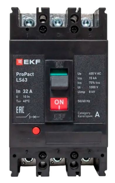 LS63 15кА 3P 32А ProPact (mccb-63-15-3-32-ls)
