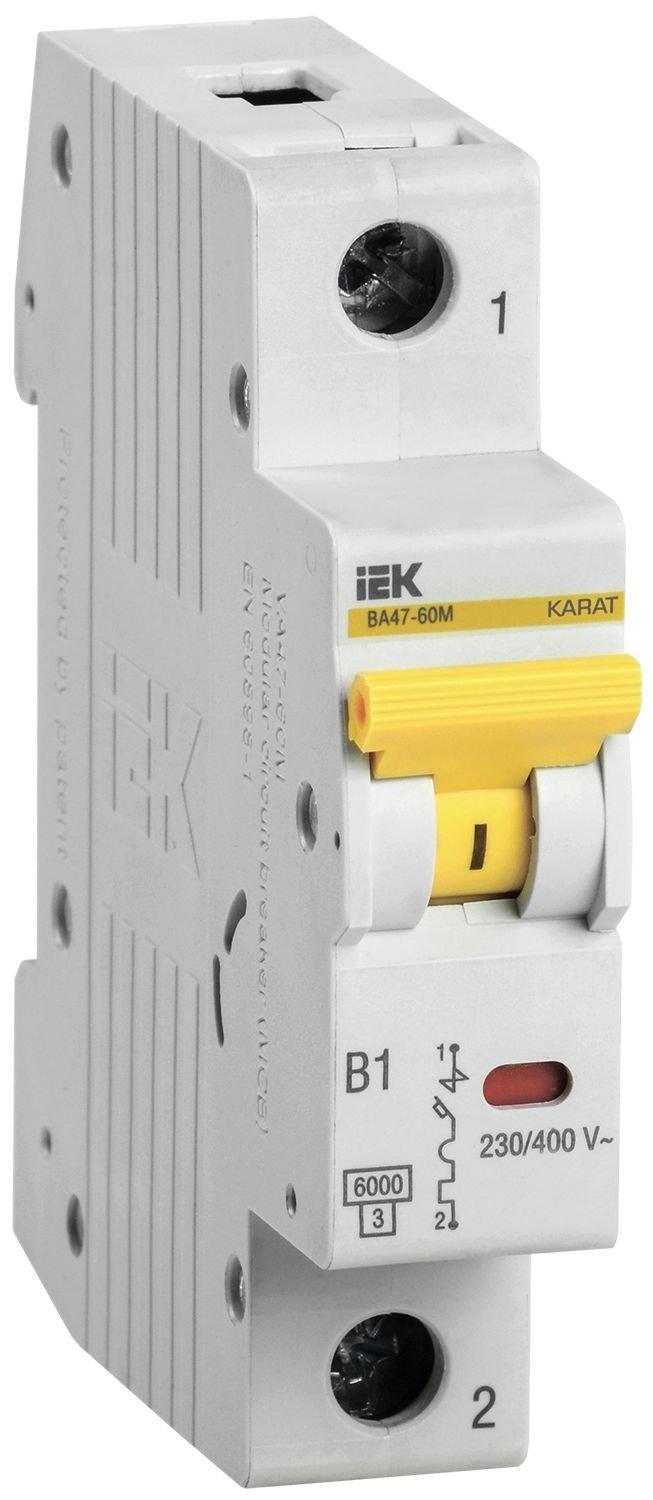 ВА47-60M 1P D 50А 6кА KARAT (MVA31-1-050-D)
