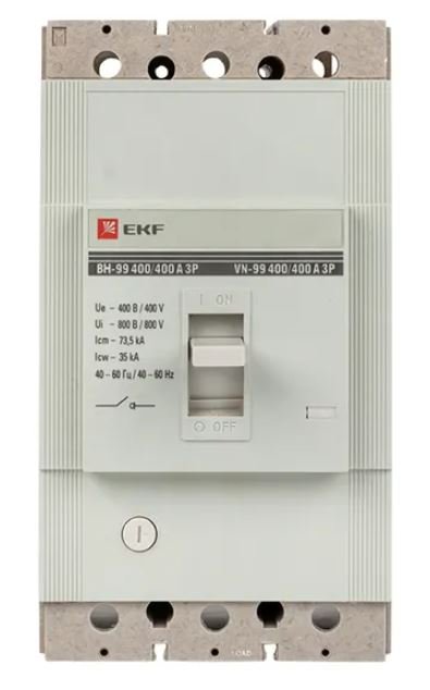 Выключатель нагрузки ВН-99 400/400А 3P EKF PROxima (sl99-400-400)