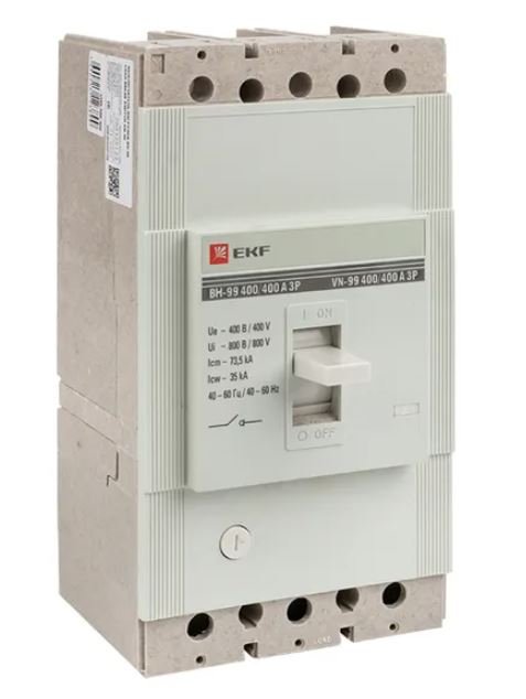 Выключатель нагрузки ВН-99 400/400А 3P EKF PROxima (sl99-400-400)