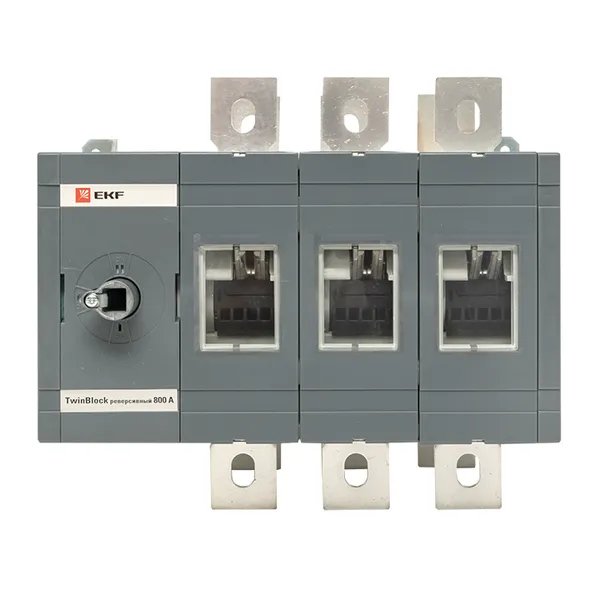 Рубильник 800A 3P реверсивный без рукоятки управления TwinBlock (tb-s-800-3p-rev)