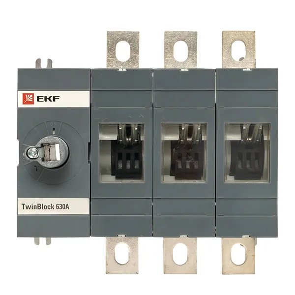 Рубильник 630A 3P без рукоятки управления TwinBlock (tb-s-630-3p)