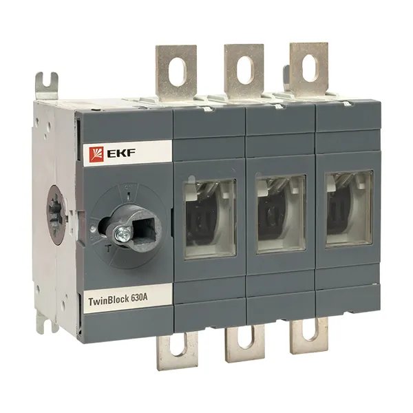 Рубильник 630A 3P без рукоятки управления TwinBlock (tb-s-630-3p)
