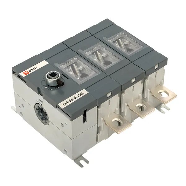 Рубильник 250A 3P без рукоятки управления TwinBlock (tb-s-250-3p)