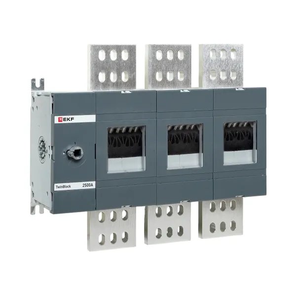 Рубильник 2500A 3P без рукоятки управления TwinBlock (tb-s-2500-3p)