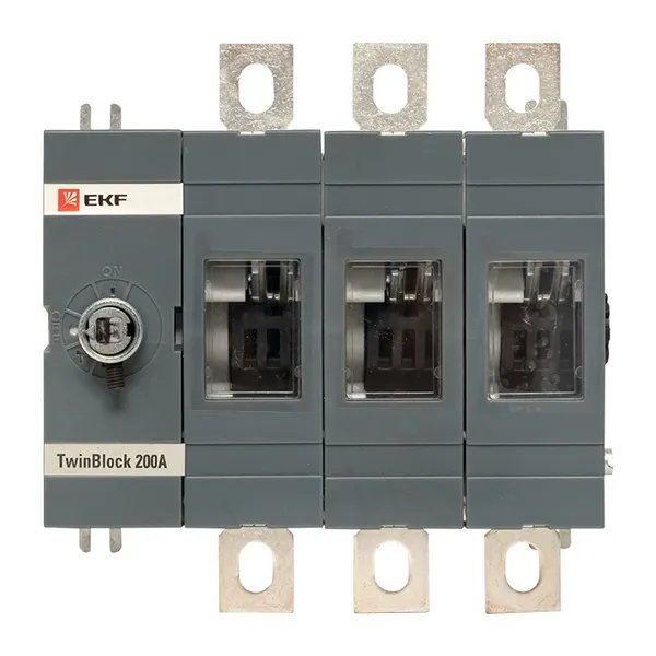 Рубильник 200A 3P без рукоятки управления TwinBlock (tb-s-200-3p)