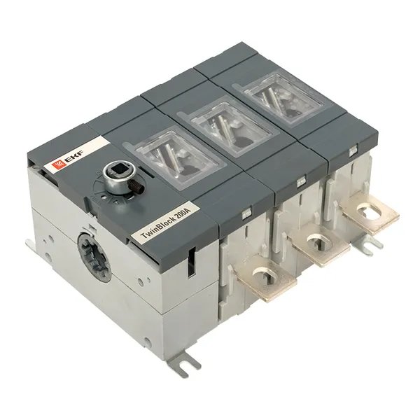Рубильник 200A 3P без рукоятки управления TwinBlock (tb-s-200-3p)