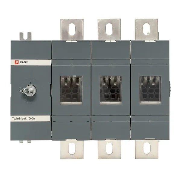 Рубильник 1000A 3P без рукоятки управления TwinBlock (tb-s-1000-3p)