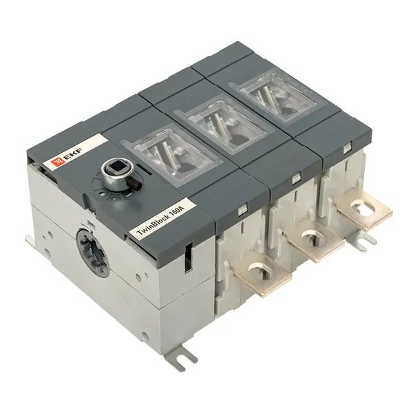 Рубильник 160A 3P без рукоятки управления TwinBlock (tb-s-160-3p)