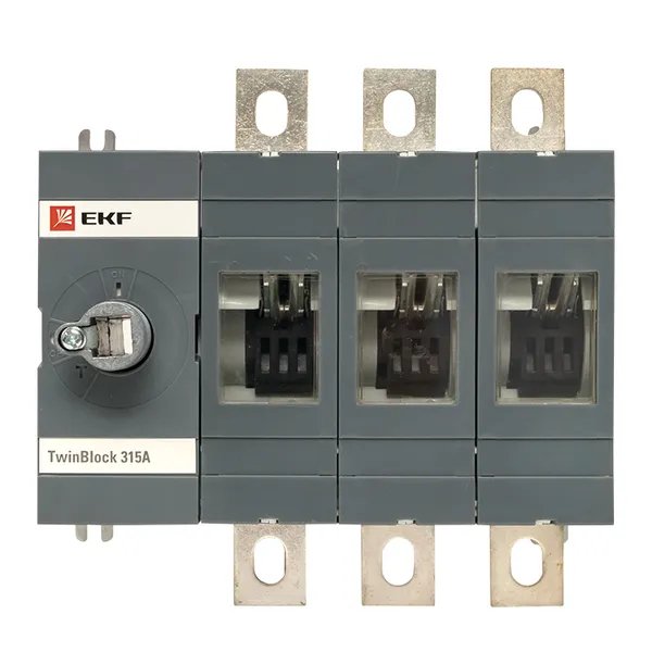 Рубильник 315A 3P без рукоятки управления TwinBlock (tb-s-315-3p)