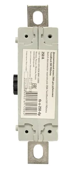 Дополнительный полюс 250А TwinBlock (tb-s-250-dp)