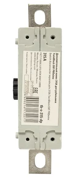Дополнительный полюс 315А TwinBlock (tb-s-315-dp)