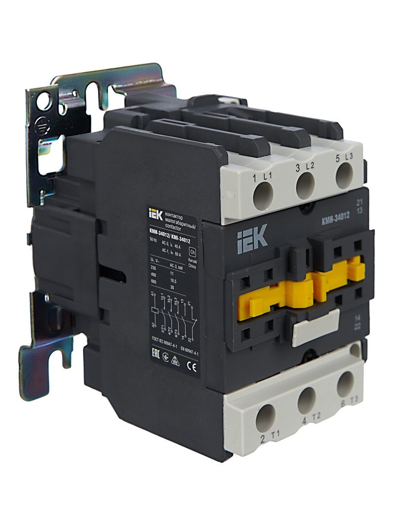 Контактор КМИ-34012 40А 230В/АС3 1NO;1NC (KKM31-040-230-11)