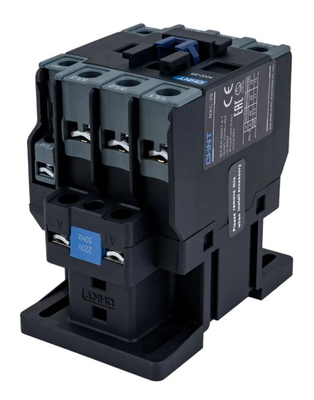 Контактор NXC-09 9А кат. 220В AC 1НО+1НЗ AC-3 CHINT (836704)