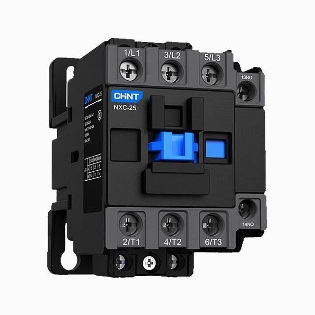 Контактор NXC-25 25А кат. 220В AC 1НО+1НЗ AC-3 CHINT (836851)