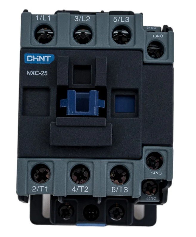 Контактор NXC-25 25А кат. 220В AC 1НО+1НЗ AC-3 CHINT (836851)