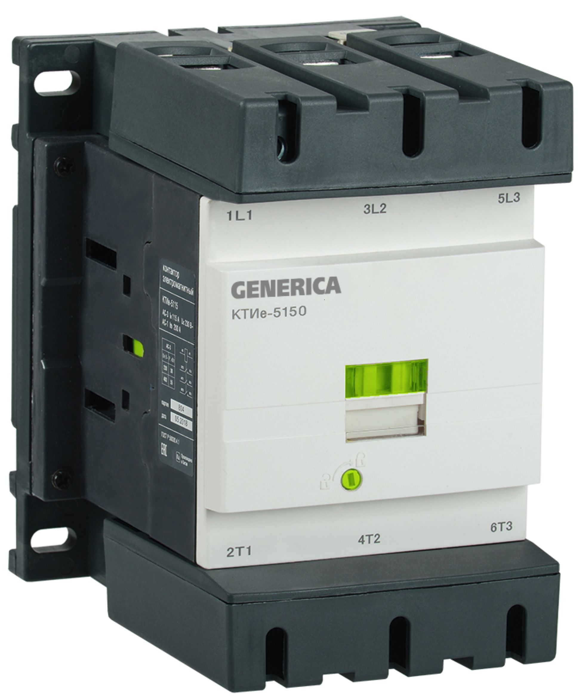 Контактор КТИе-5150 150А 230В/АС3 GENERICA (KKTE50-150-230-10)