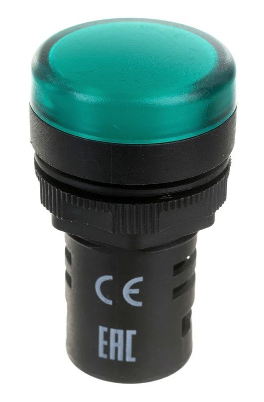 Индикатор ND16-22DS/2 AC/DC 24В (R) зел. CHINT (592940)