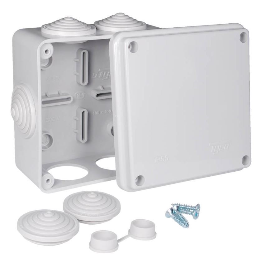 Коробка TYCO 100х100х50 (67050)