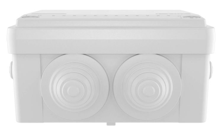Коробка ответвительная с кабельными вводами IP55, 100х100х50 (53801)