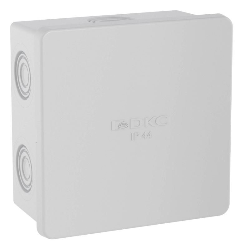 Коробка ответвительная с кабельными вводами IP44, 80х80х40 (53700)