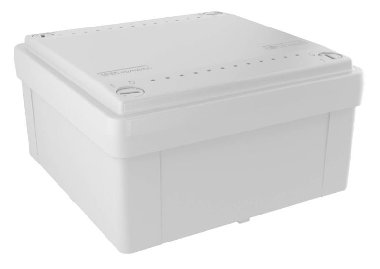Коробка ответвительная с гладкими стенками IP56, 100х100х50 (53810)