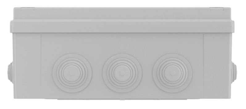 Коробка ответвительная с кабельными вводами IP55, 300х220х120 (54300)