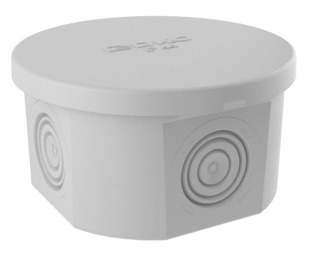 Коробка ответвительная с кабельными вводами IP44, 65х35 (53500)