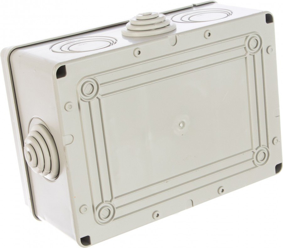 Коробка JBS210 210х150х100, 8 вых., 4 муфты, IP55 (44016HF)